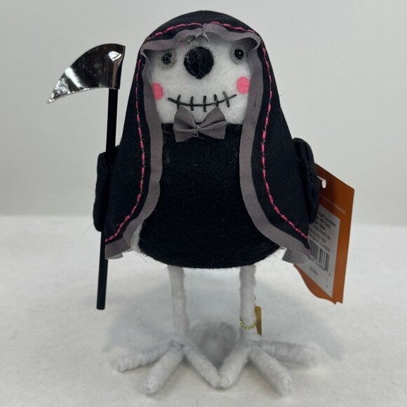 Hyde & Eek! Hoodie Featherly Friends Halloween Decoration Grim Reaper Bird NEW - Picture 1 of 12